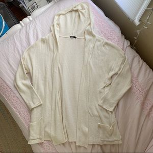 Brandy Melville Hooded Cardigan